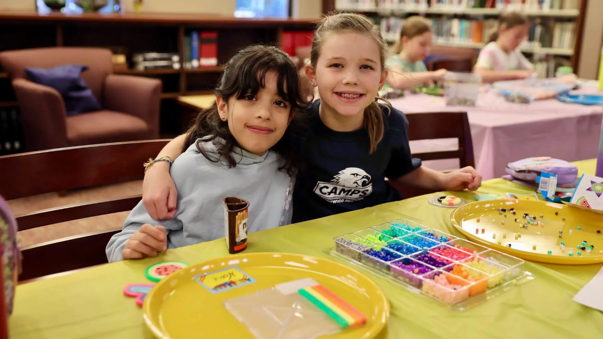 Children at Merry Makers Art Camp